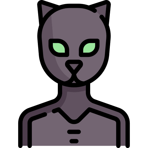 Cat costume avatar game icon