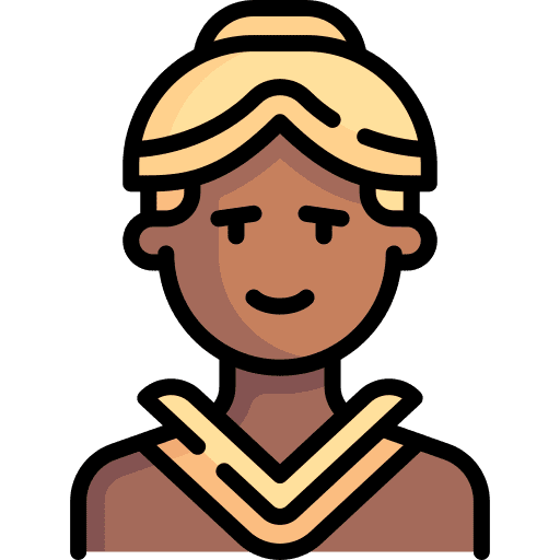 Character blonde avatar gaming icon