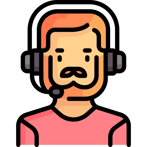 Gamer boy avatar person icon