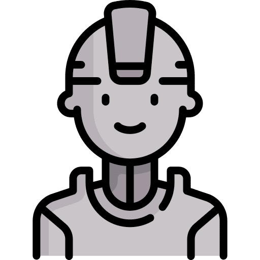 Robot robot cultures knight icon