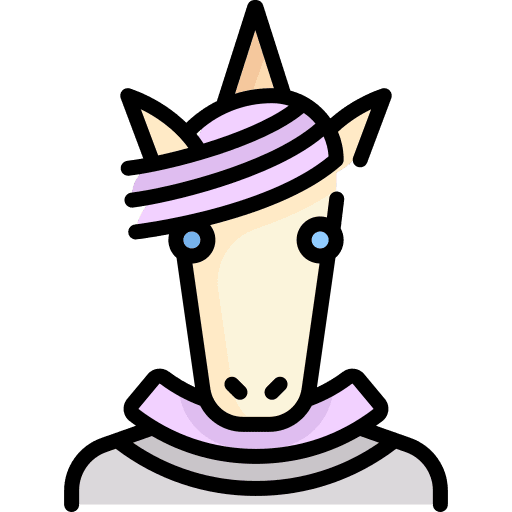 Unicorn character folklore unicorn icon