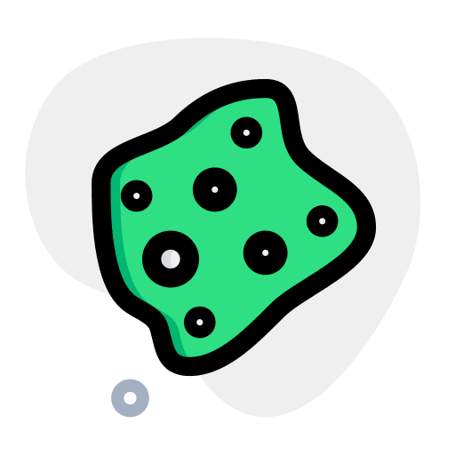Plague scientist bacterium microorganism icon