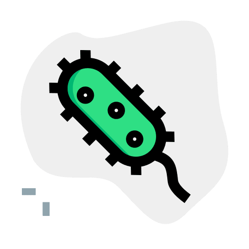 Transmitting biology bacterium bacteria icon
