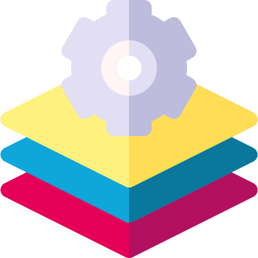 Layers settings layers agile icon