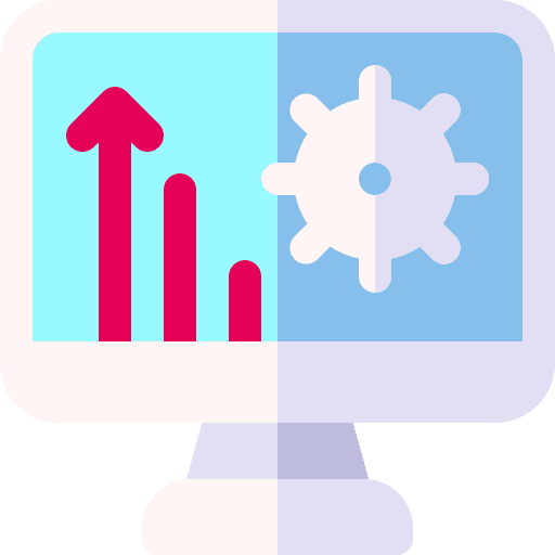 Settings optimization configuration gear icon