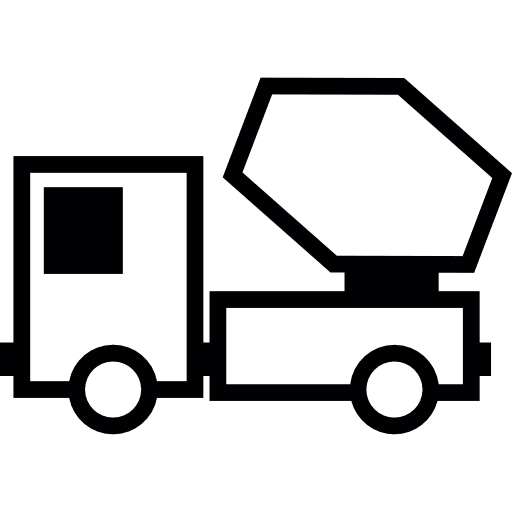 Transportation truck vehicle cargo truck automobile icon