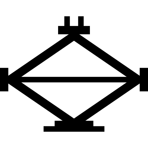 Garage elevator repair equipment repairing shapes icon