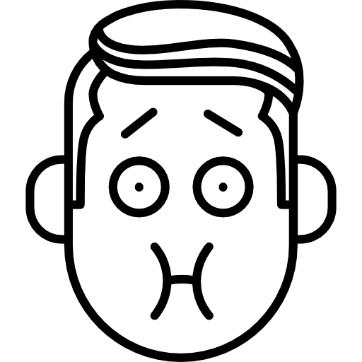 Nausea boy face sick person gestures sickness icon