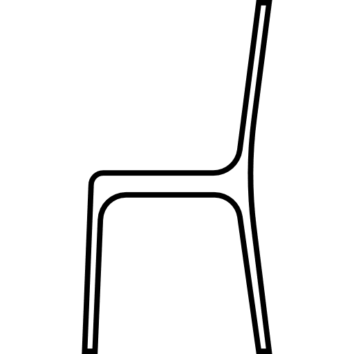 Chair seat office home icon