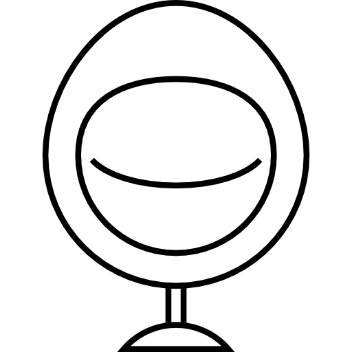 Chair sofa house furniture icon