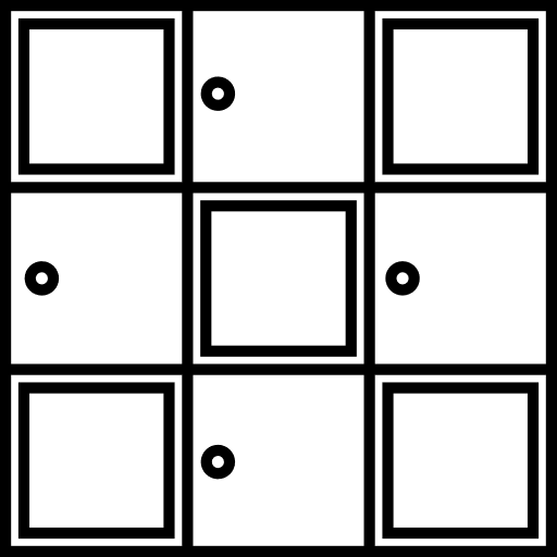 Shelving furniture decoration bookcase icon