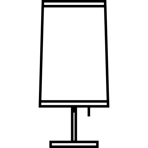 Lamp decorative light furniture icon