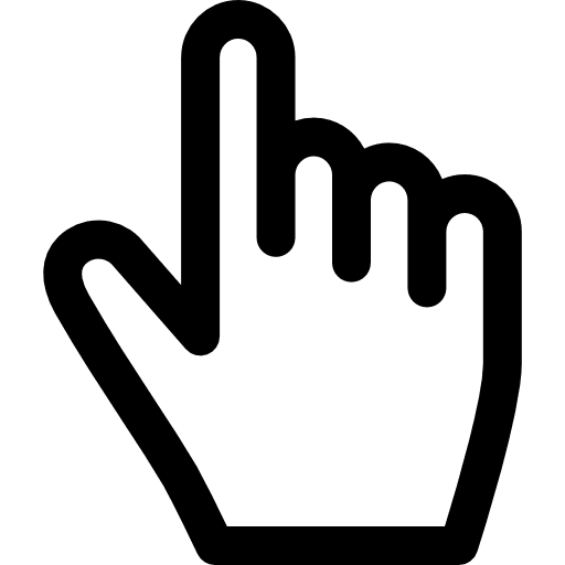 Clicker clicking click hand cursor icon