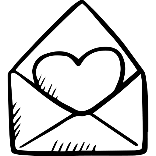 Love letter valentines day other romanticism icon