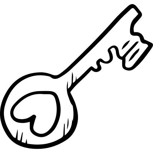 Key keys love romantic icon