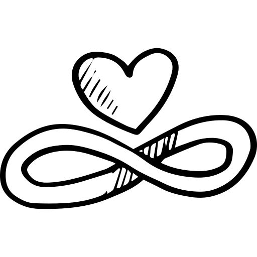 Love lovely romanticism valentines day icon