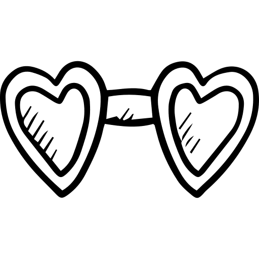 Sunglasses romance love sunglasses icon