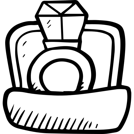 Ring wedding engagement other icon