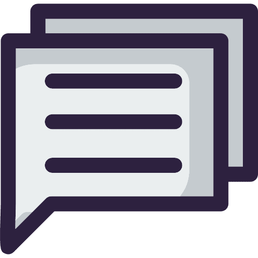 Speech bubble speech bubble multimedia communication icon