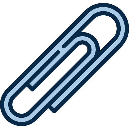 Clip clip attach tools and utensils icon
