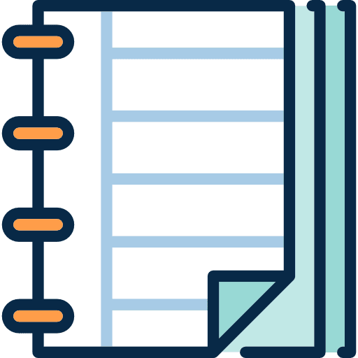 Notebook notebook education bookmark icon