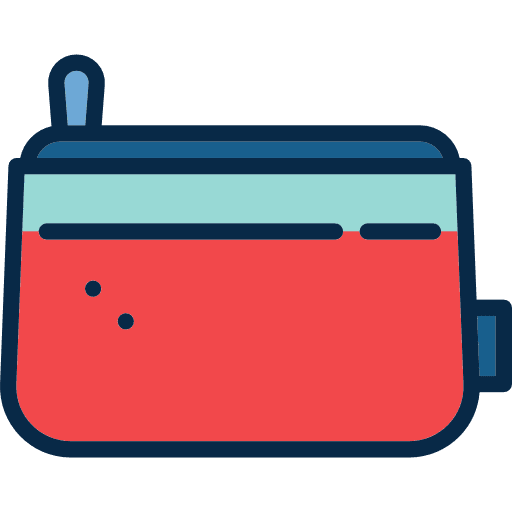 Pencil case pencil case office material education icon