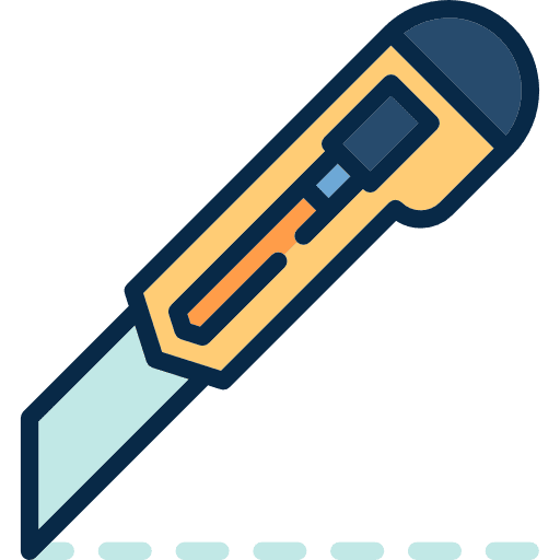 Cutter cutter carpentry blade icon