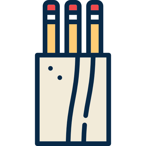 Pencil case education edit tools writing icon