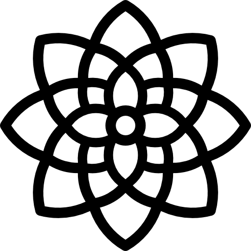 Flower flower petals nature icon