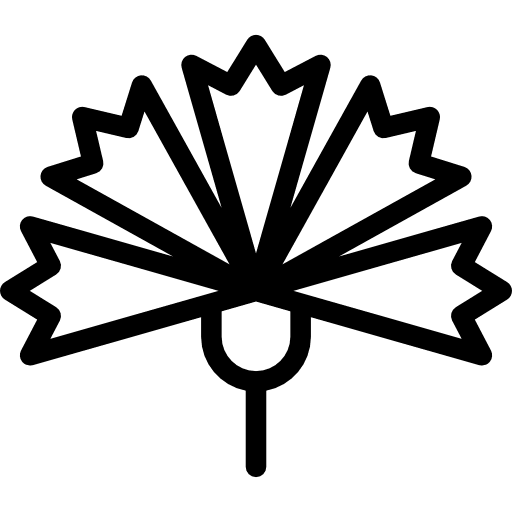 Flower nature petals blossom icon