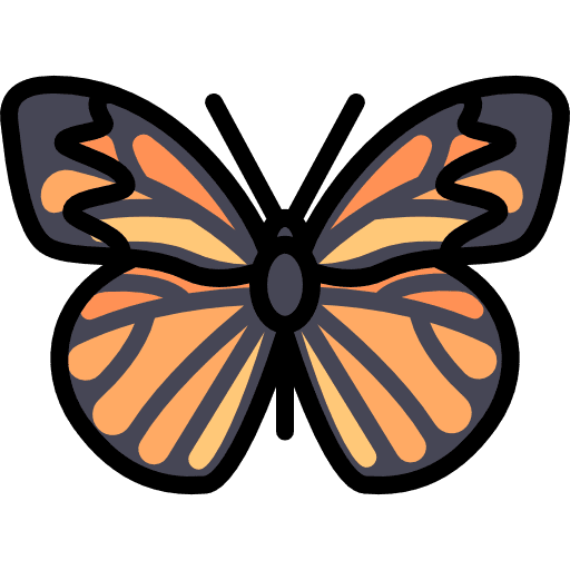 Butterfly insect animals butterfly icon