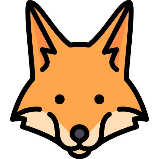 Fox zoo fox animal icon
