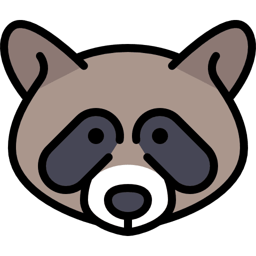 Raccoon wildlife america raccoon icon