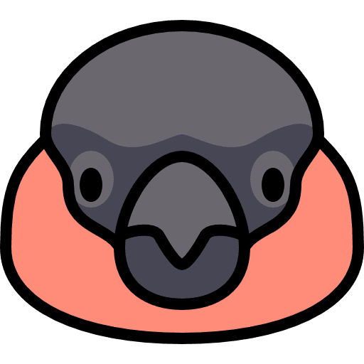 Bullfinch animals wild zoo icon