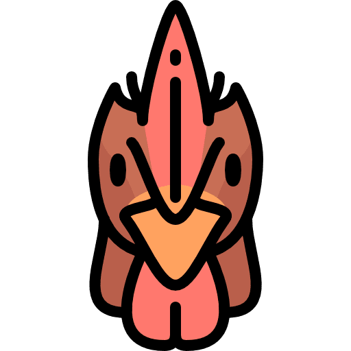 Cock farming rooster animal icon