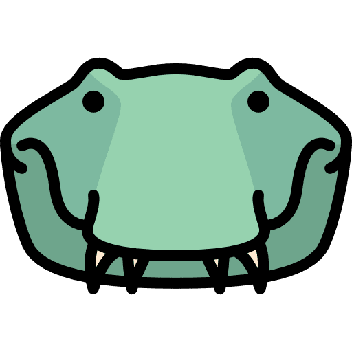 Crocodile alligator wildlife wild icon