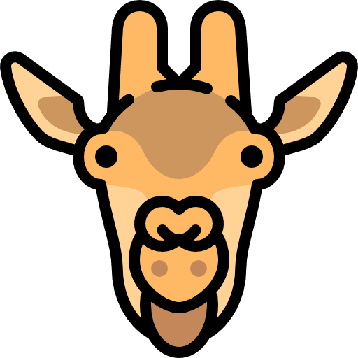 Giraffe giraffe animals africa icon