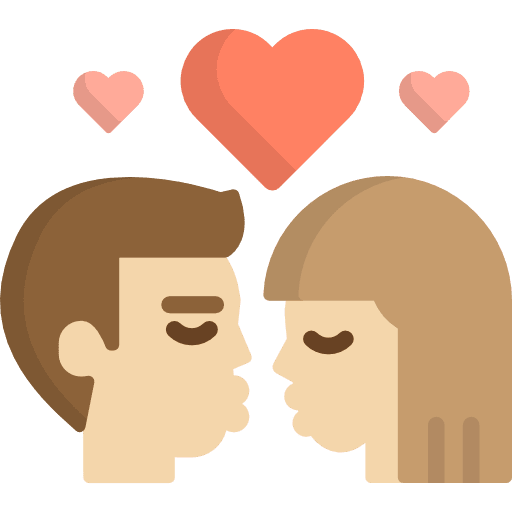 Kiss body part romantic femenine icon