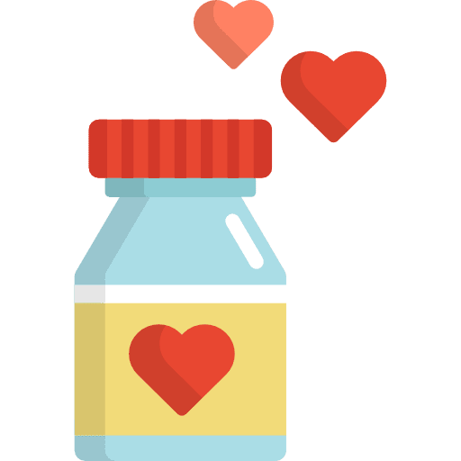 Medicine love medical medicine icon
