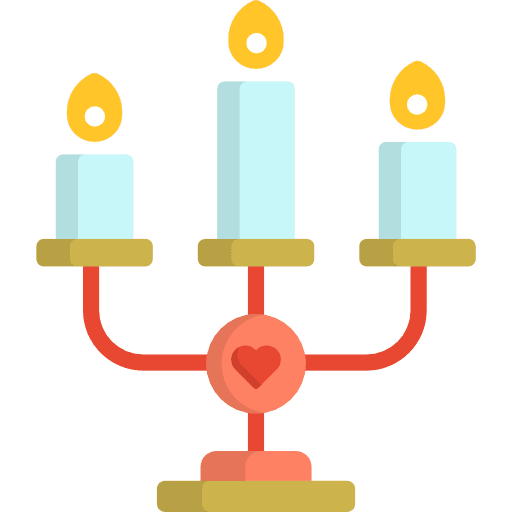 Candelabrum candelabrum light antique icon