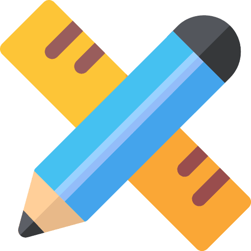 Office utensils office material school material pen icon