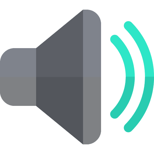 Speaker volume sound multimedia option icon
