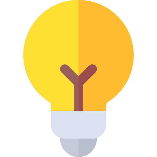 Idea invention ui technology icon