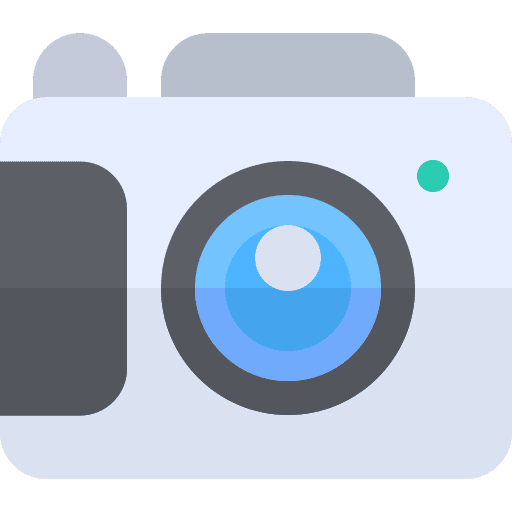 Photo camera technology digital picture icon