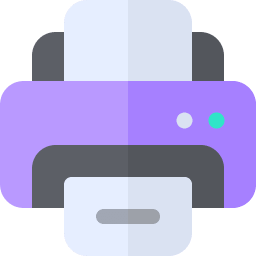 Printer electronics print ink icon