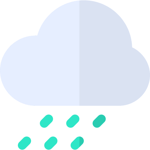 Rain rain meteorology storm icon