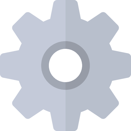 Settings cogwheel gear ui icon