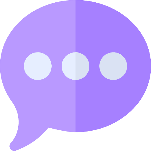 Chat conversation communication speech bubble icon