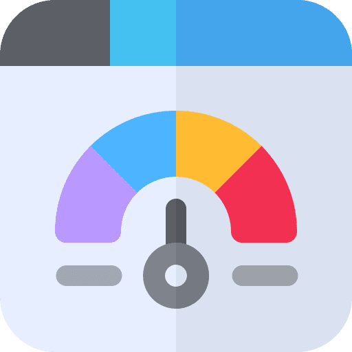 Speedometer seo and web speeds work tools icon