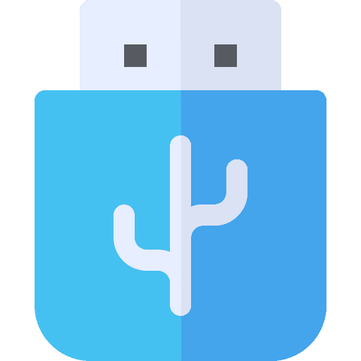 Usb data storage file storage electronics icon